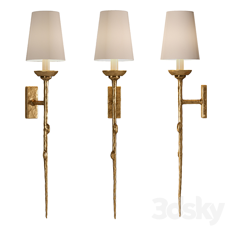 Vaughan Brantome Wall Light - Wall light - 3D model