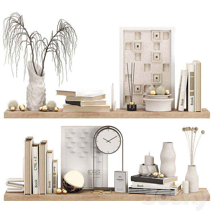 Decorative set Vol 01 - Decorative set - 3D model