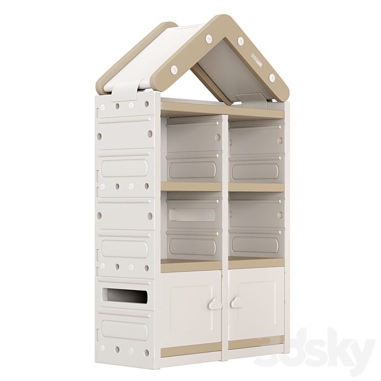 Childrens toy rack UNIX Kids House - Miscellaneous - 3D model