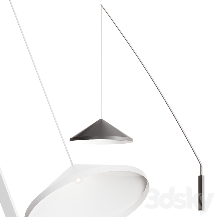 Vibia North Wall Lamp - Wall light - 3D model