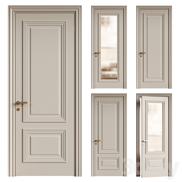 3 Color Sign Design Volhovec Prime Interior Doors – 6 Models & 3 Colors - single door ...